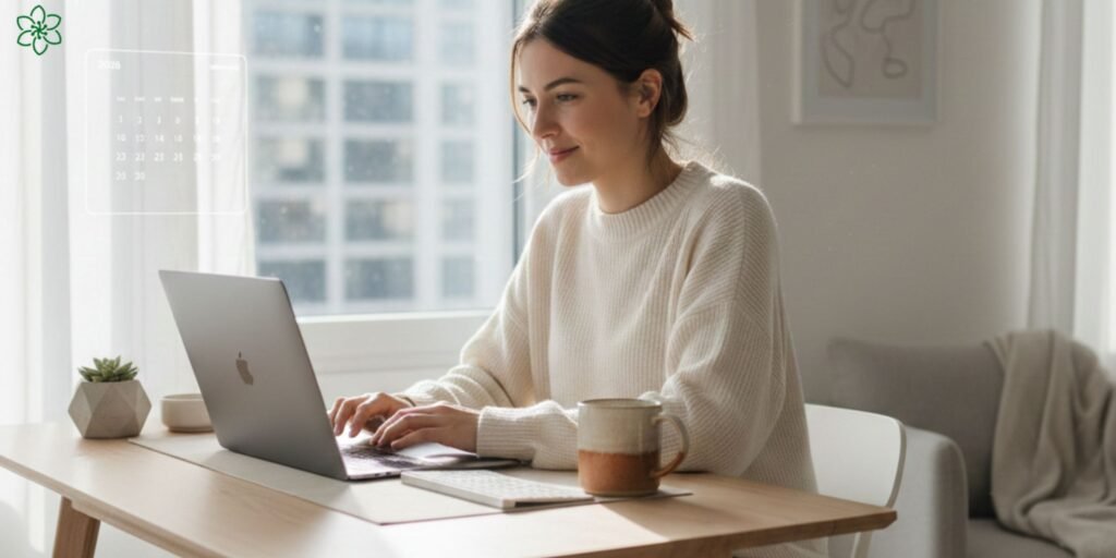 freelancer-working-from-home-on-a-laptop-in-2026-representing-what-is-freelancing-for-beginners